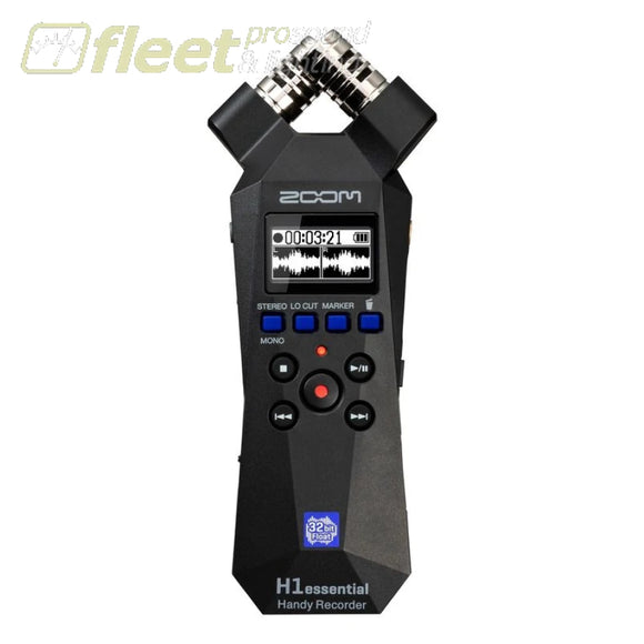 Zoom H1essential 2-Track Portable Audio Recorder PORTABLE RECORDERS