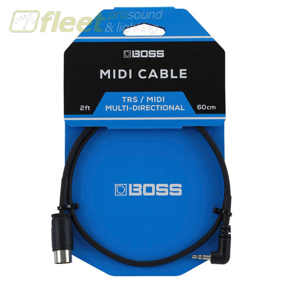 BOSS BMIDI 5 35 3.5mm TRS / 5 Pin MIDI Connecting Cable 5ft MIDI CABLES