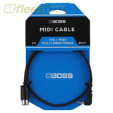 BOSS BMIDI 5 35 3.5mm TRS / 5 Pin MIDI Connecting Cable 5ft MIDI CABLES