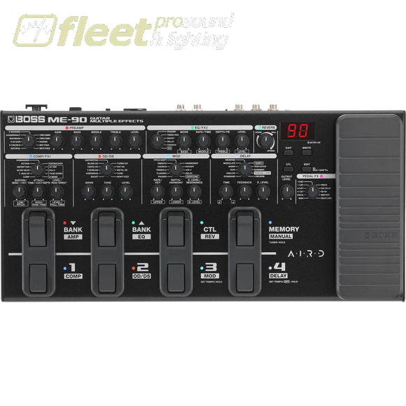 Boss ME-90 All-in-one Guitar Processor With Premium BOSS Amps And Effects GUITAR MULTI FX