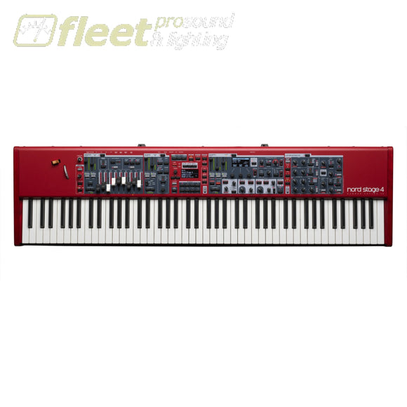 NORD Stage 4 88-Note Weighted Hammer Action Keyboard With Sustain Pedal STAGE488 KEYBOARDS & SYNTHESIZERS