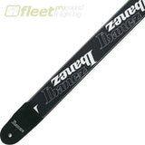 Ibanez GSD50P6 Logo Design Guitar Strap Black and White STRAPS
