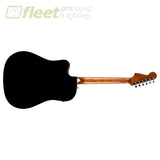Fender California Standard Redondo CE Spruce Top Ivory Pickguard Black - 0974221506 6 STRING ACOUSTIC WITH ELECTRONICS