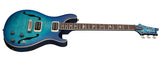 PRS SE Flat Back Hollowbody I Piezo Electric Guitar - Lake Blue - HBZFFRIN1LB - 117231::LB: