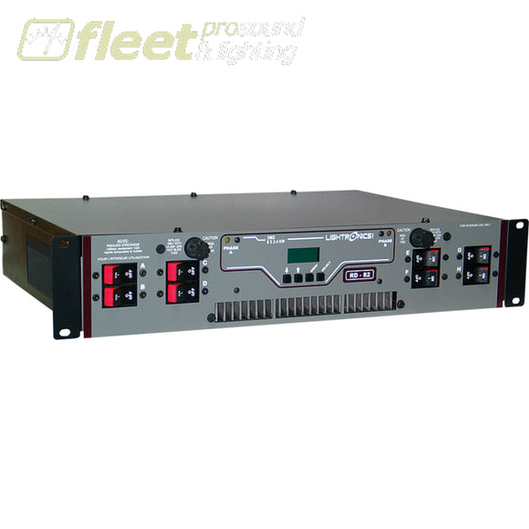 Lightronics Rack Mount 8ch x 2400 watt dimmer w/ Edison Outputs DIMMERS