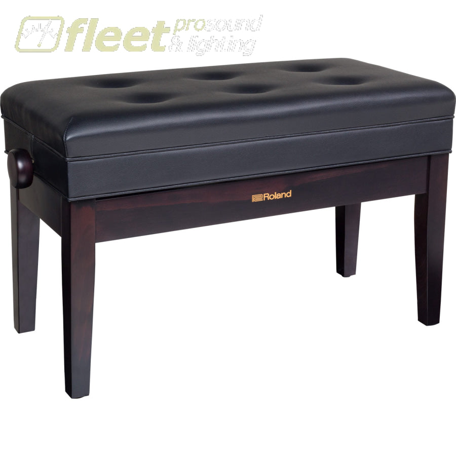 ROLAND DUET SIZE PIANO BENCH - RPB-D400PE ROSEWOOD – Fleet Pro Sound