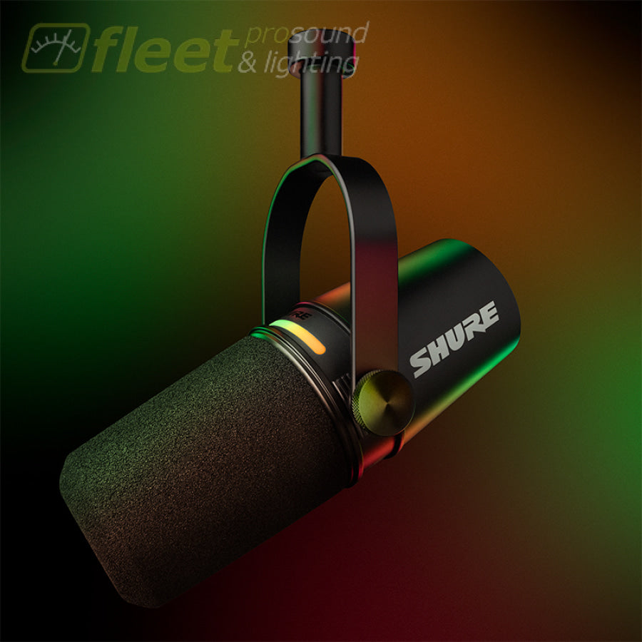 Shure MV7+-K - Podcast Microphone - Black – Fleet Pro Sound Shure MV7+-K - Podcast Microphone - Black – Fleet Pro Sound