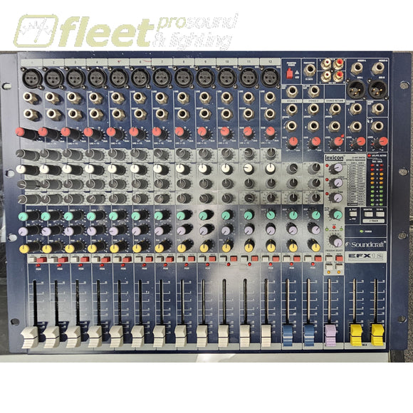 Soundcraft EFX12 14 Channel Mixer USED USED AUDIO