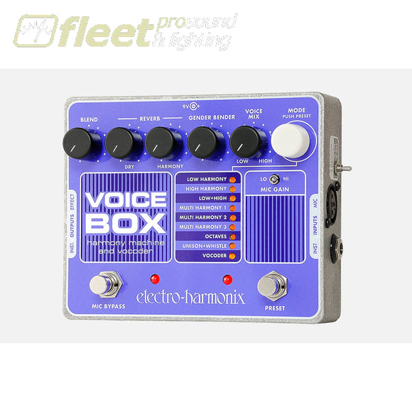 Electro-Harmonix Voice Box Vocal Harmony Machine/Vocoder EFFECTS PROCESSORS