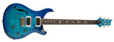 PRS SE Custom 24 Semi Hollow Piezo Electric Guitar in Lake Blue  - CP4FFRIN1-LB