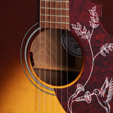 Gibson Hummingbird Studio Walnut Acoustic/Electric Guitar with Hardshell Case - Walnut Burst Gloss