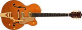 Gretsch Guitars Synchromatic Nashville Hollow Body Single-Cut with Bigsby, Ebony Fingerboard - 50's Orange Stain