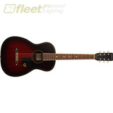 Gretsch Jim Dandy Parlor Acoustic Guitar Walnut FB Black Pickguard in Deep Cherry Burst 2711000530 6 STRING ACOUSTIC WITHOUT ELECTRONICS
