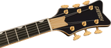 Gretsch Guitars Synchromatic Falcon Hollow Body Single-Cut with Bigsby, Ebony Fingerboard - Black