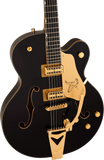 Gretsch Guitars Synchromatic Falcon Hollow Body Single-Cut with Bigsby, Ebony Fingerboard - Black