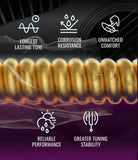 Elixir Strings ATTUNE Phosphor Bronze Acoustic Guitar Strings - Custom Light (11-52)