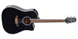 Takamine GD34CE BLK Dreadnought Solid Spruce/Black Mahogany Acoustic Electric w/Gigbag