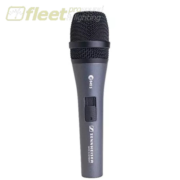 Sennheiser e845-S Evolution Dynamic Super Cardioid Microphone w/Switch DYNAMIC MICROPHONES