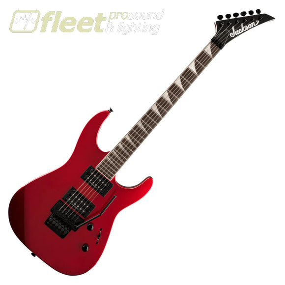 JACKSON X SERIES SLX DX ELECTRIC GUITAR IN RED CRYSTAL - 2919914552 LOCKING TREMELO GUITARS