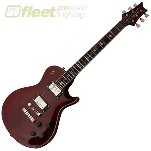PRS SE MCCARTY 594 SINGLECUT STANDARD ELECTRIC GUITAR IN VINTAGE CHERRY - STS522VC SOLID BODY GUITARS