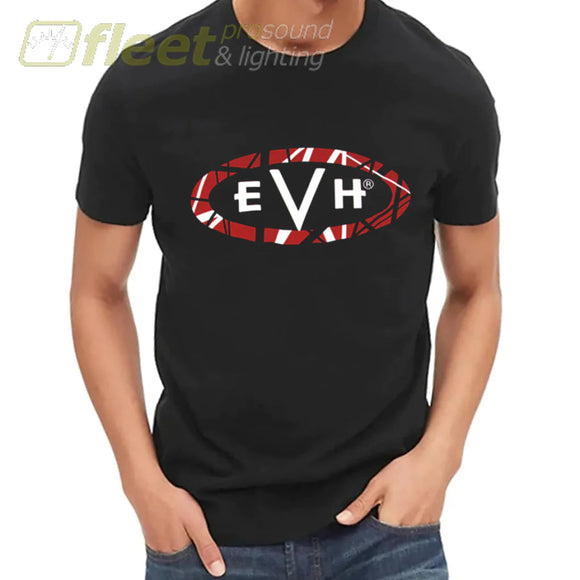 EVH LOGO T-SHIRT BLACK XXL - 9122001806 CLOTHING
