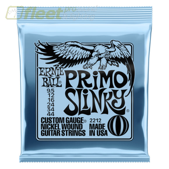 Ernie Ball 2212EB Primo Slinky 9.5-44 Electric Strings GUITAR STRINGS