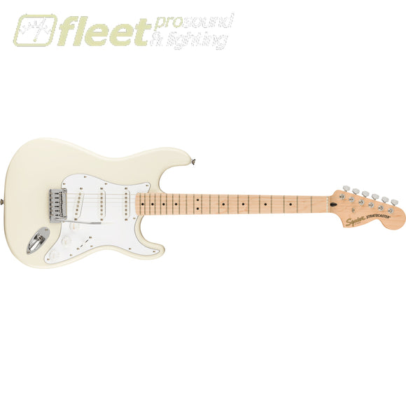 FENDER SQUIER AFFINITY SERIES™ STRATOCASTER = OLYMPIC WHITE - 0378002505 SOLID BODY GUITARS