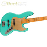 Fender Squier 40th Anniversary Jazz Bass® Vintage Edition Maple Fingerboard Gold Anodized Pickguard Satin Sea Foam Green,0379540549 4 STRING