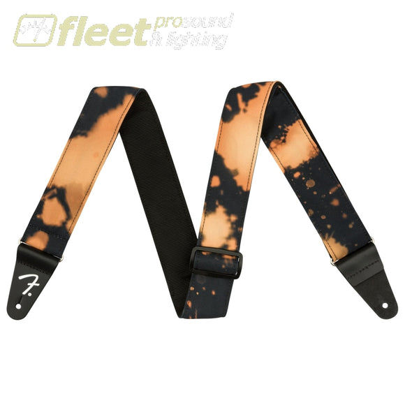 FENDER TIE DYE ACID WASH STRAPS - BLACK Model #: 0990637206 STRAPS