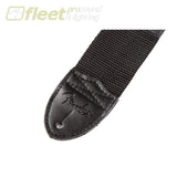 FENDER 2 LOGO STRAP - BLACK W/ WHITE LOGO Model #: 0990662080 STRAPS