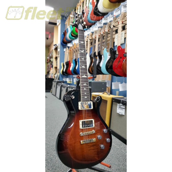 PRS S2 McCarty 594 Single cut Electric Guitar with Gigbag - Amber Tri Color Sunburst - Made in USA SOLID BODY GUITARS