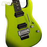 Charvel Pro-Mod San Dimas® Style 1 HH FR E Ebony Fingerboard Lime Green Metallic 2965831518 LOCKING TREMELO GUITARS