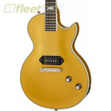 Epiphone ELJNDGNH Jared James Nichols “Gold Glory” Les Paul Custom 6-String RH Electric Guitar with Case-Double Gold Vintage Aged SOLID BODY
