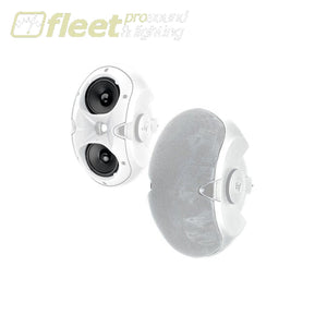 Electro-Voice EVID 4.2TW Dual 4 Inch 2-Way Surface Mount Speaker in White - Pair WALL MOUNT SPEAKERS