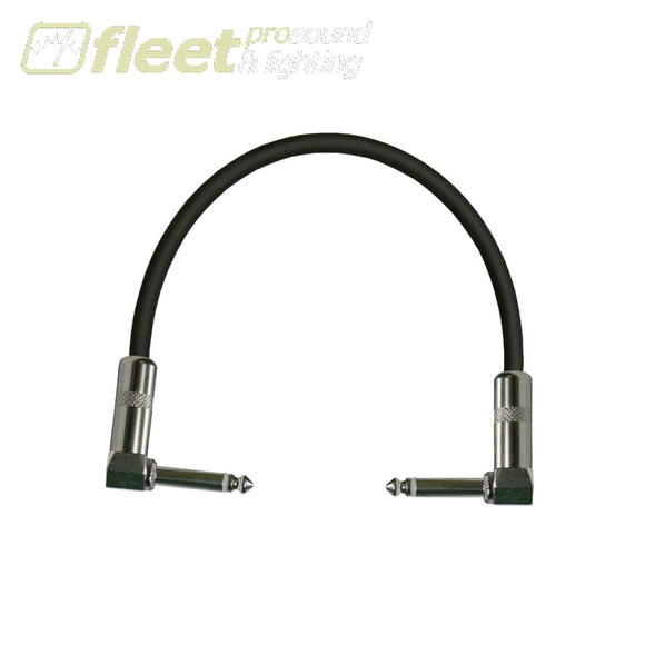 Rapco G1-2RR Patch Cable 1/4 Male Right Angled-1/4 Male Right Angled 2ft PATCH CABLES
