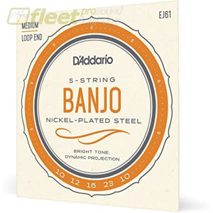 D’Addario EJ63 - Tenor Banjo String Set Nickel 12-36 Guitar Strings