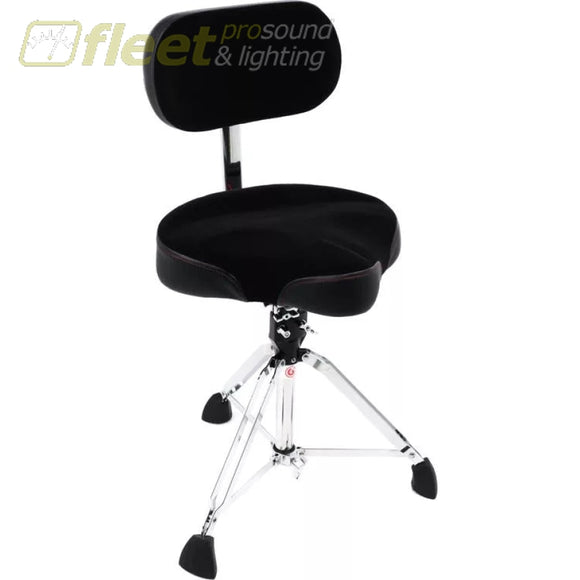 Gibraltar 9608MB Moto Style Drum Throne with Backrest THRONES