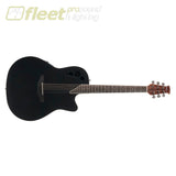 Ovation Applause AE44-5S Acoustic Guitar - Black Satin 6 STRING ACOUSTIC WITH ELECTRONICS