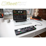 Numark DJ2GO2 Touch Pocket DJ Controller with Capacitive Touch Jog Wheels DJ INTERFACES