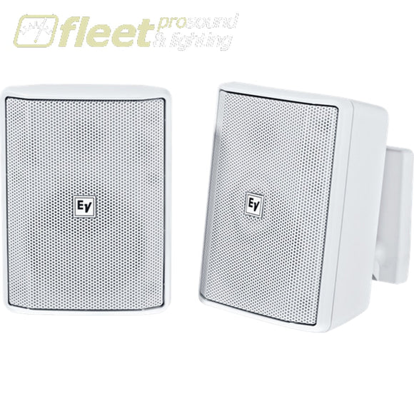 Electro-Voice EVID S4.2W 4 Inch Surface Mount Speaker Pair - White WALL MOUNT SPEAKERS