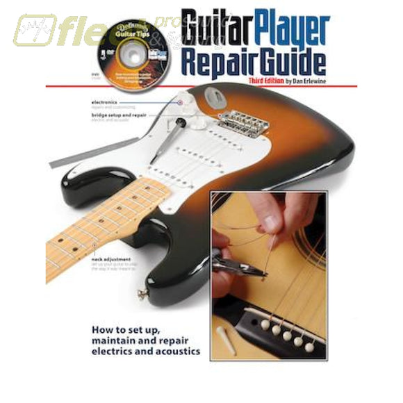 HL00331793 THE GUITAR PLAYER REPAIR GUIDE 3RD REVISED EDITION