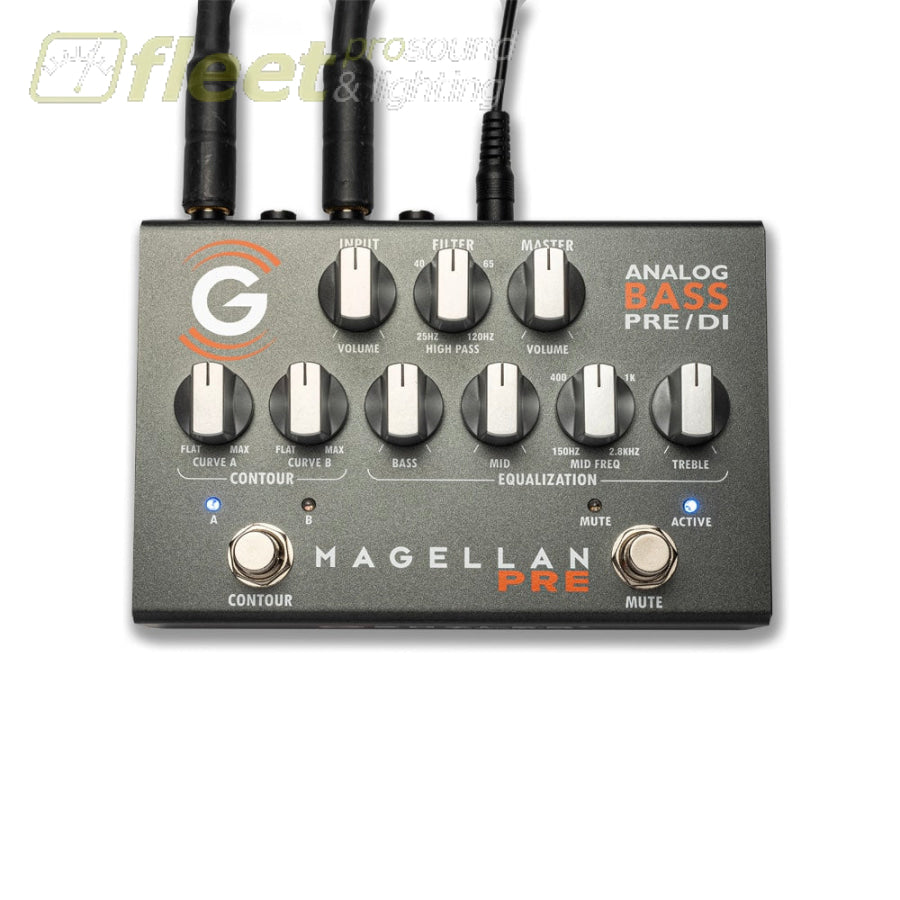 GENZLER - MAGELLAN PRE- Preamp/ DI Pedal – Fleet Pro Sound