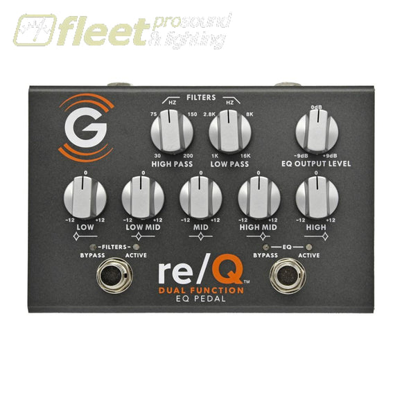 Genzler RE/Q Dual Function Bass Eq Pedal BASS FX PEDALS