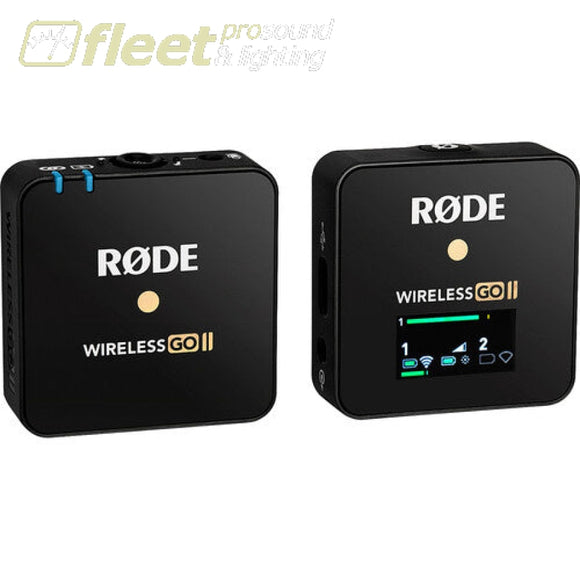 Rode Wireless GO II Single Compact Digital Wireless Mic System CAMERA MOUNT WIRELESS SYSTEMS