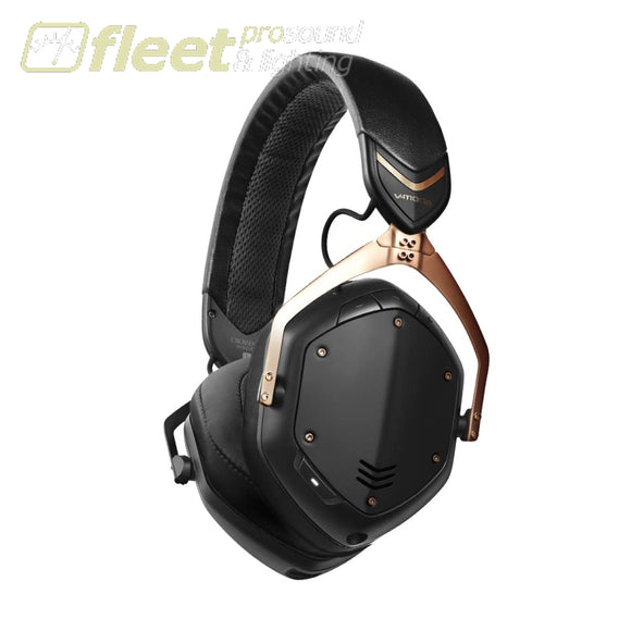 V-MODA XFBT2A-RGOLDB Crossfade 2 Wireless Codex Rose Gold Black Bluetooth Headphones WIRELESS HEADPHONES