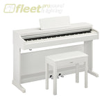 YDP-165W ARIUS Standard Digital Piano with Bench and 3 Pedal Unit - White DIGITAL PIANOS