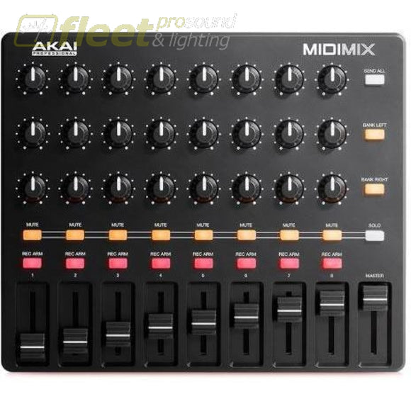 Akai Midimix Portable Mixer Daw Controller Daw Control Surfaces