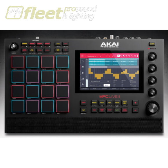 AKAI MPC LIVE II STANDALONE MUSIC PRODUCTION CENTER PAD CONTROLLERS
