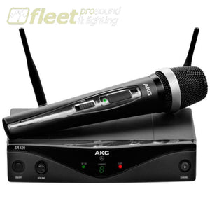 Akg Wms420-V Handheld Wireless Microphone System Hand Held Wireless Systems
