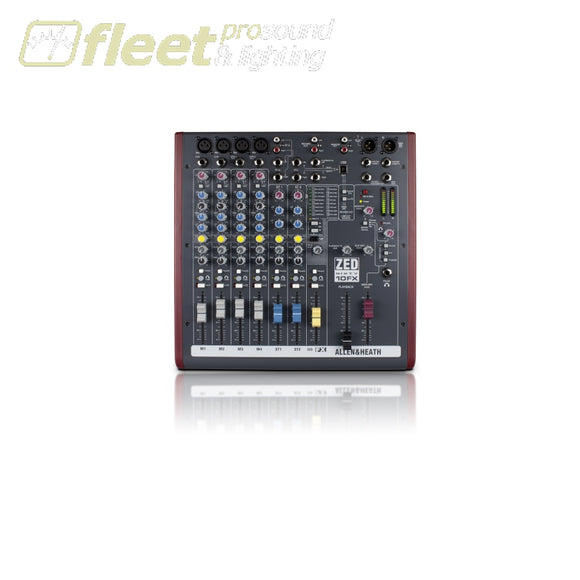 Allen & Heath ZED60-10FX Multipurpose Mixer with FX for Live Sound and Recording MIXERS UNDER 24 CHANNEL